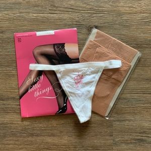 Bridal Panty and Thigh Highs